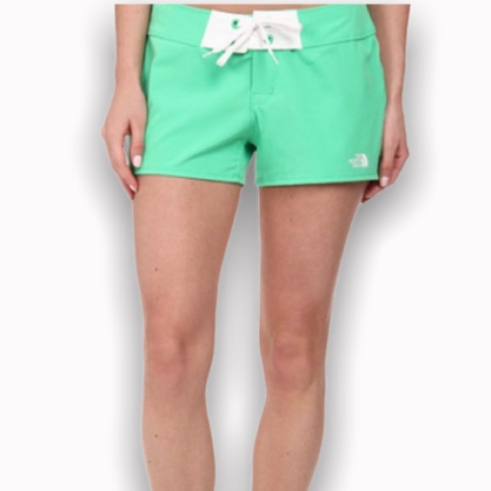 The North Face Surreal Green Pacific Boardshorts